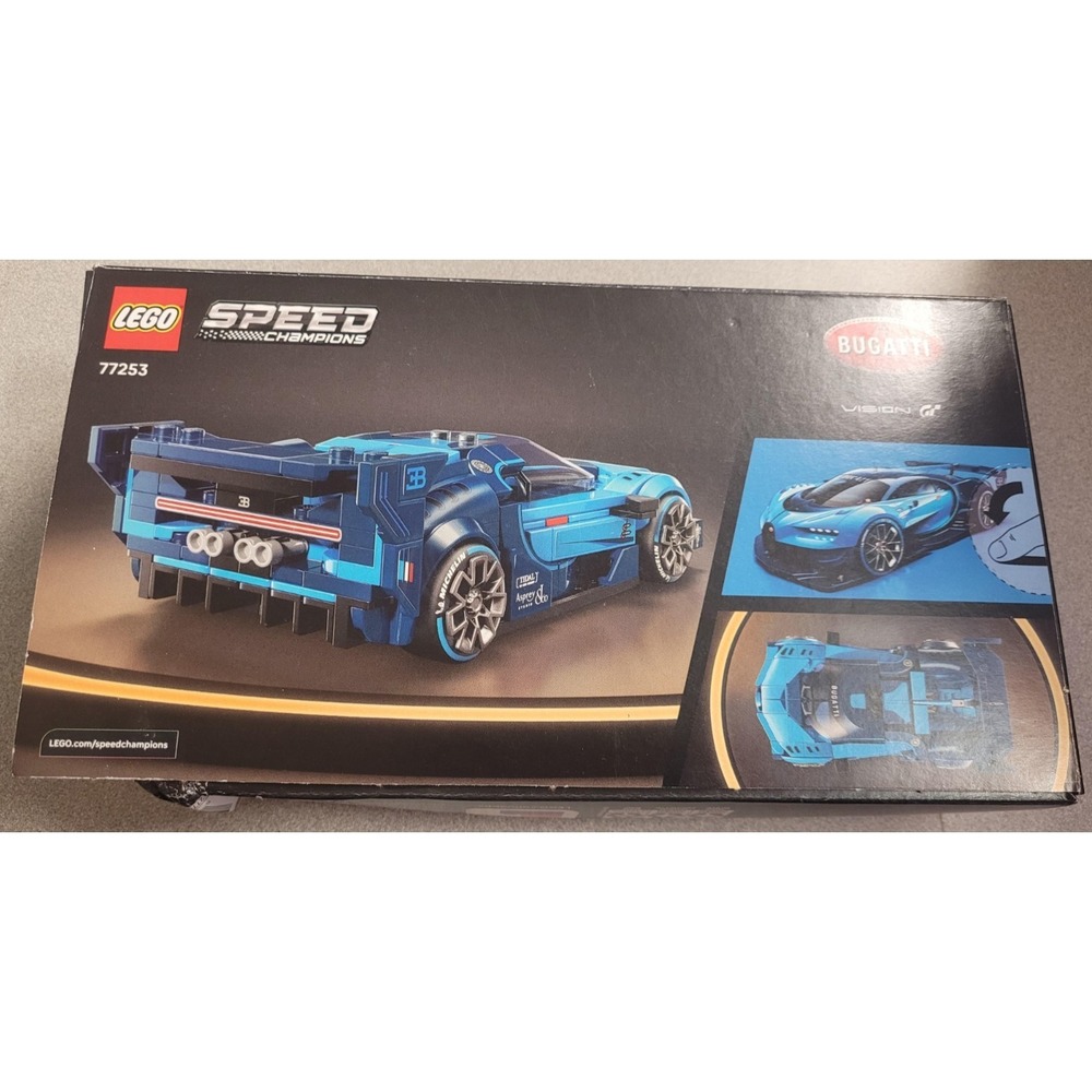 LEGO SPEED CHAMPIONS #77253 BUGATTI VISION GRAN TURISMO 284 PIECES AGES 9 + NIB - Picture 2 of 4